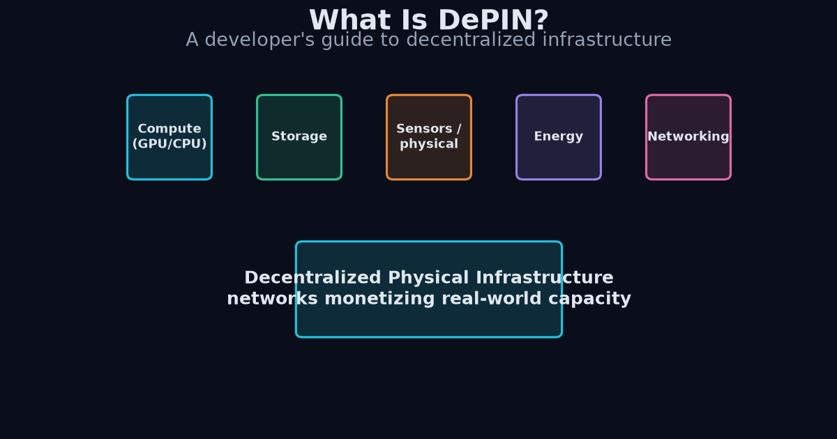 DePIN introduction overview diagram